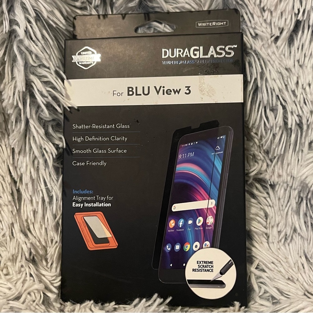 Duraglass Screen Protector, BLU View 3